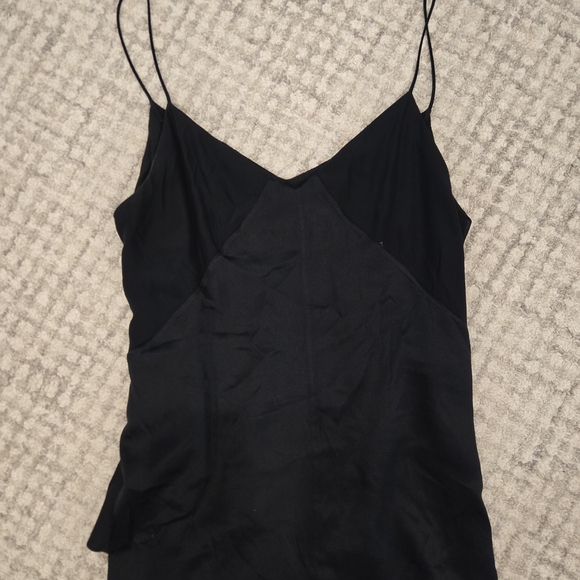 rag & bone Tops - rag & bone Black Silk Camisole